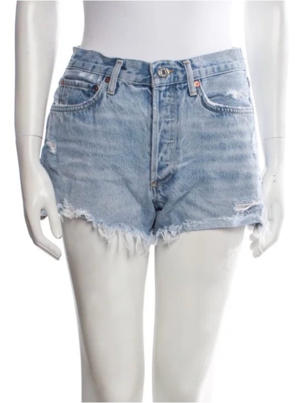 AGOLDE Parker Vintage High-Rise Denim Shorts – Size 26